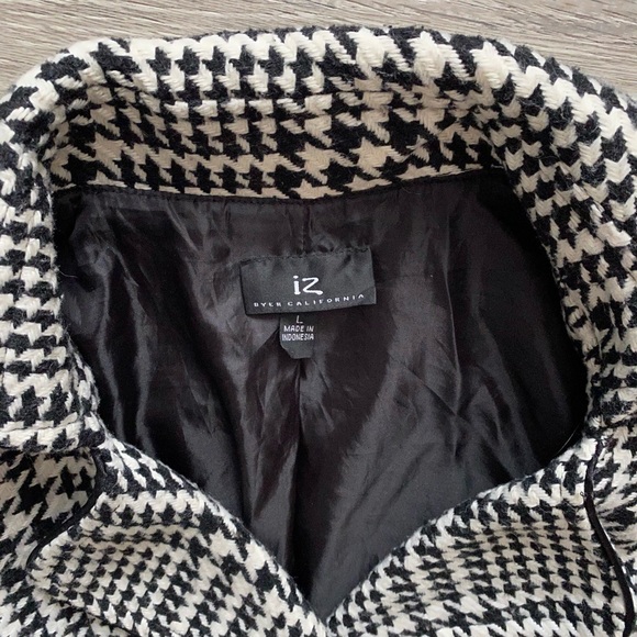 EUC houndstooth dressy coat - Picture 3 of 6